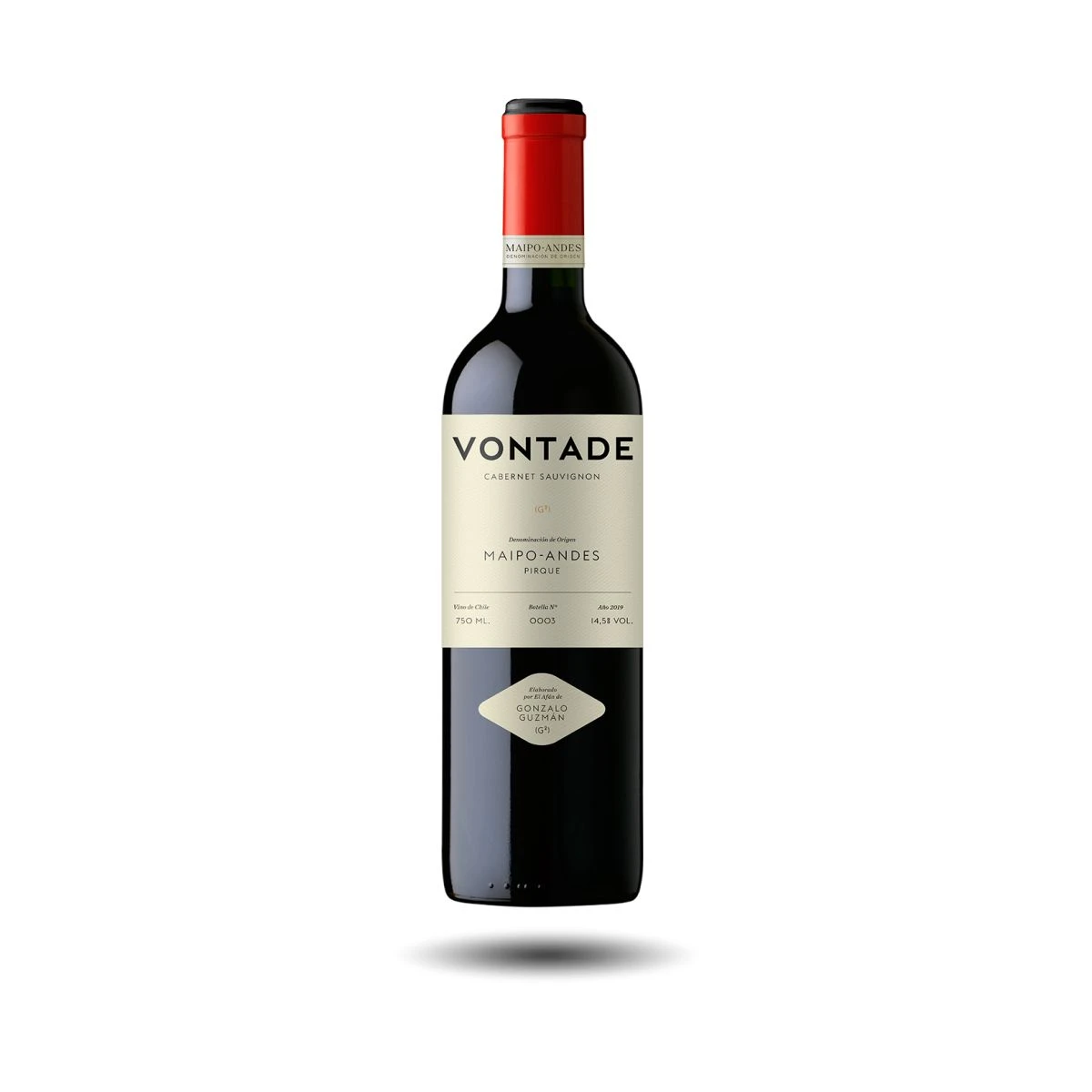 Gonzalo Guzman - Vontade, Cabernet Sauvignon, 2022